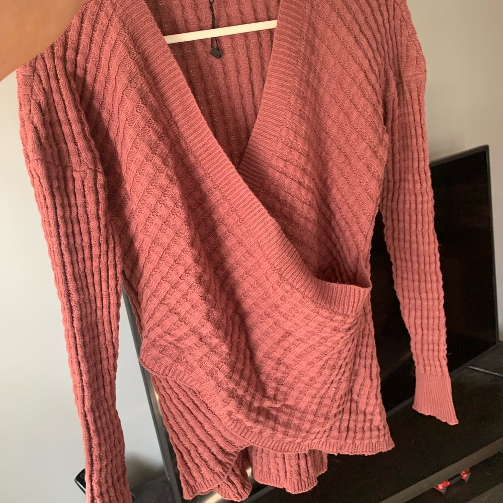 Express | Waffle Knit Sweater NWOT
